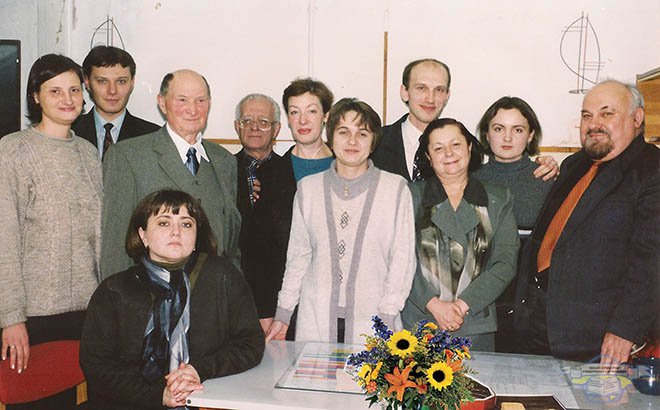  Staff of the department 2001